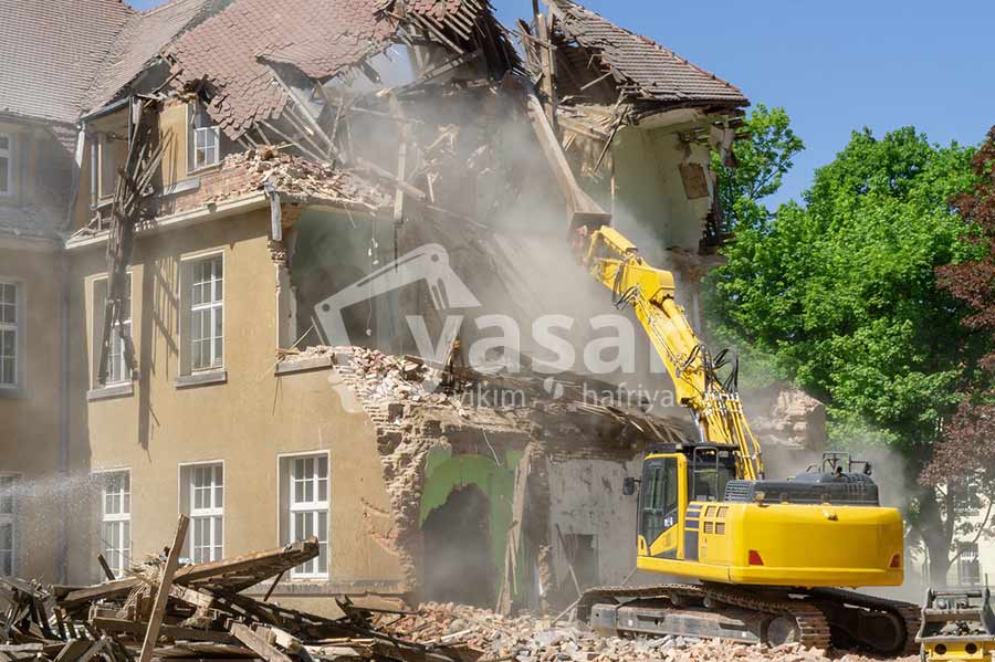 Bina Ev Yıkımı - Yaşar Hafriyat İnşaat