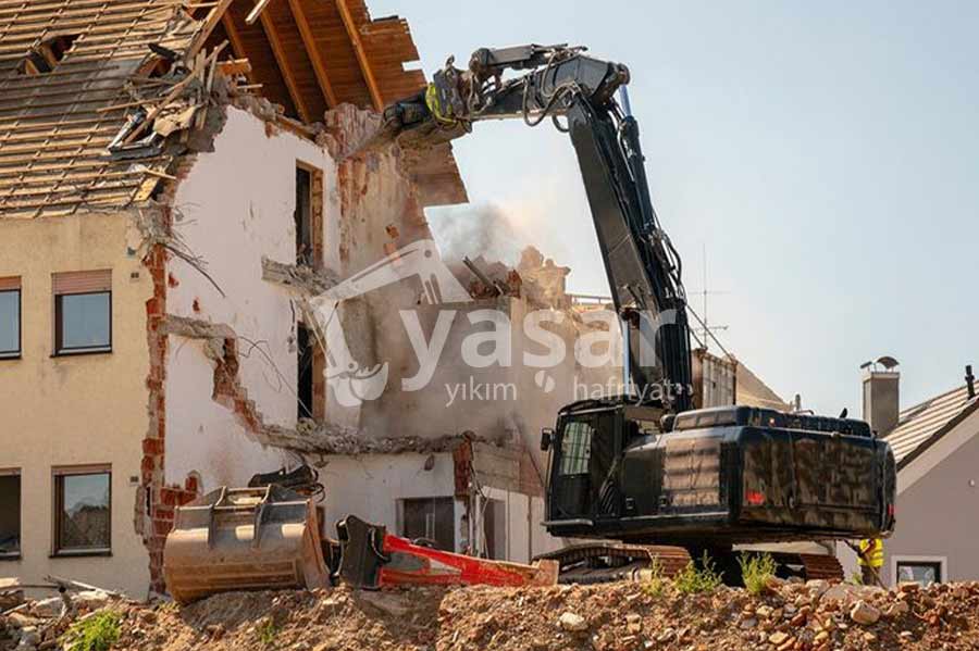 Bina Ev Yıkımları - Yaşar Hafriyat İnşaat