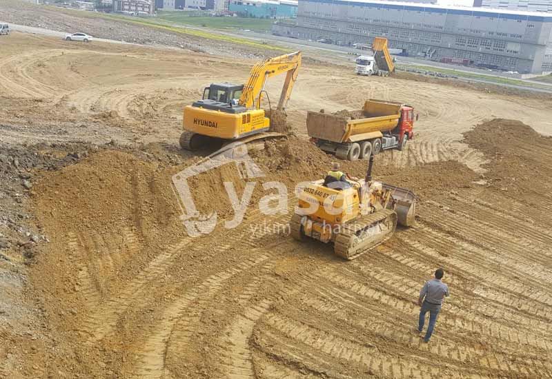 Bina Yıkımı Temel Hafriyat Çalışması